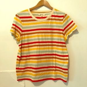 Madewell striped Tee